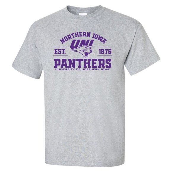 Northern Iowa Panthers Shirt UNI Panthers shirt Northern Iowa Unisex Tee 1876 - Picture 1 of 2